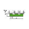  Alpolen 1000 3 Row Chain Slideway - Conveyor part 1