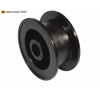 302 Idler Pulley (Mold Manufacturing One Piece) - Conveyor part Ø117