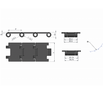 810 Stainless Steel Belt - Conveyor part
