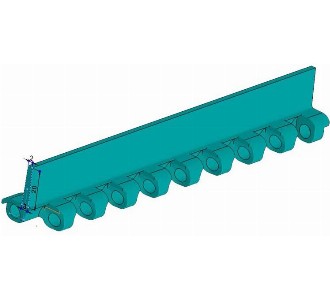 949 Wire Mesh Conveyor Belt - Conveyor part