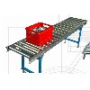 Transfer Unit with Steel Sheet Bed - Conveyor part