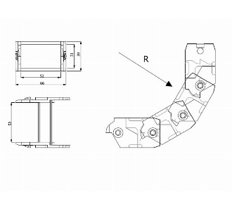 50x30 Cable Conveyor Belts - Conveyor part