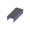 Aluminum Profile Channel Wick 10 (40x40) - Conveyor part