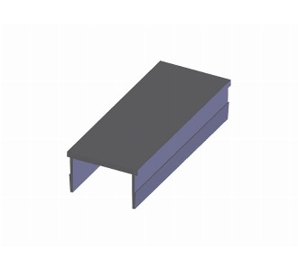 Aluminum Profile Channel Wick 10 (40x40) - Conveyor part